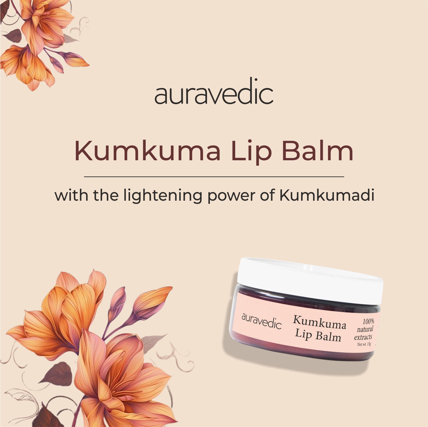 Kumkuma Lip Balm