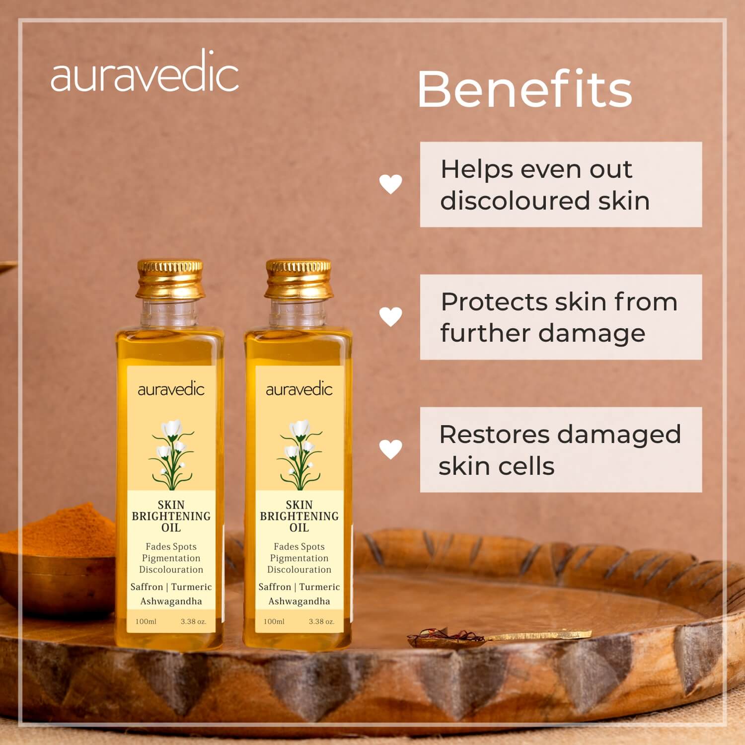 Skin Brightening Oil Pack of 2