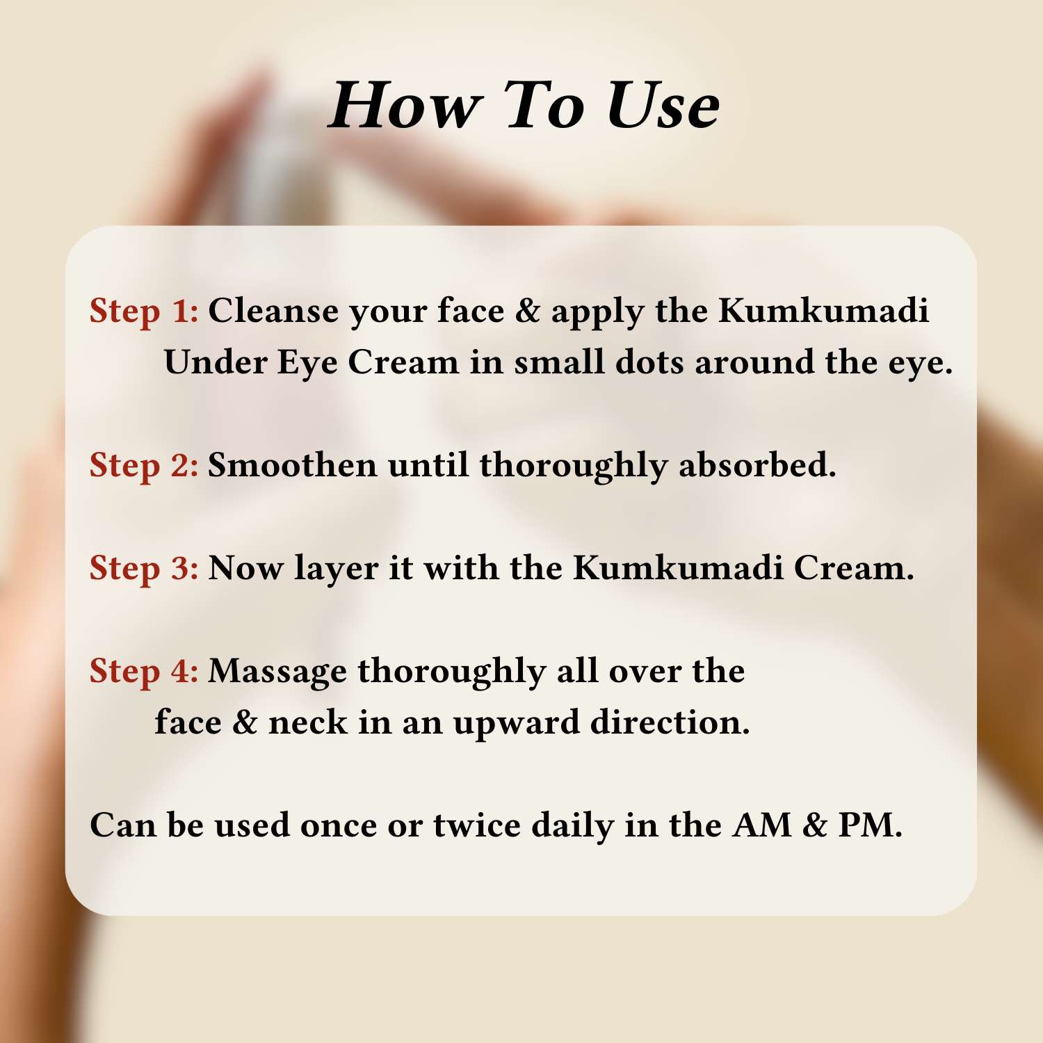 Kumkumadi Under Eye Brightening Set