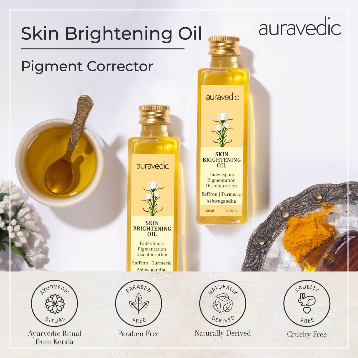 Skin Brightening Oil Pack of 2