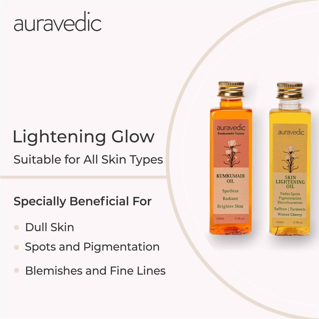 Lightening Glow Oils