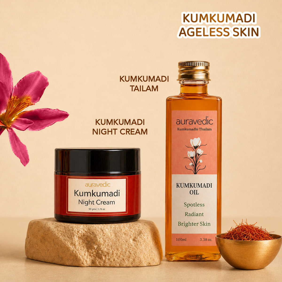 Kumkumadi Ageless Skin Combo