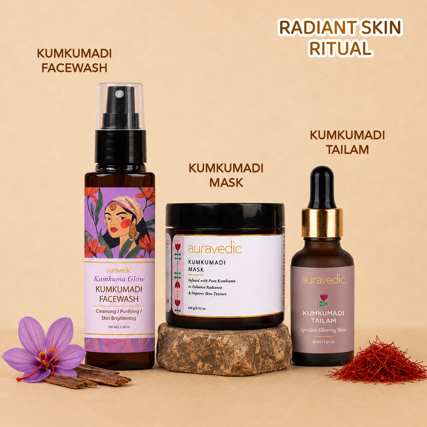 Kumkumadi Radiant Skin Ritual