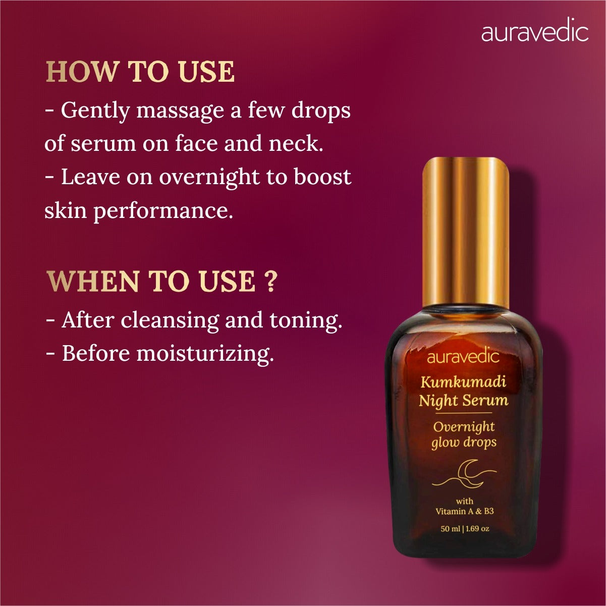 Kumkumadi Night Serum 2.0