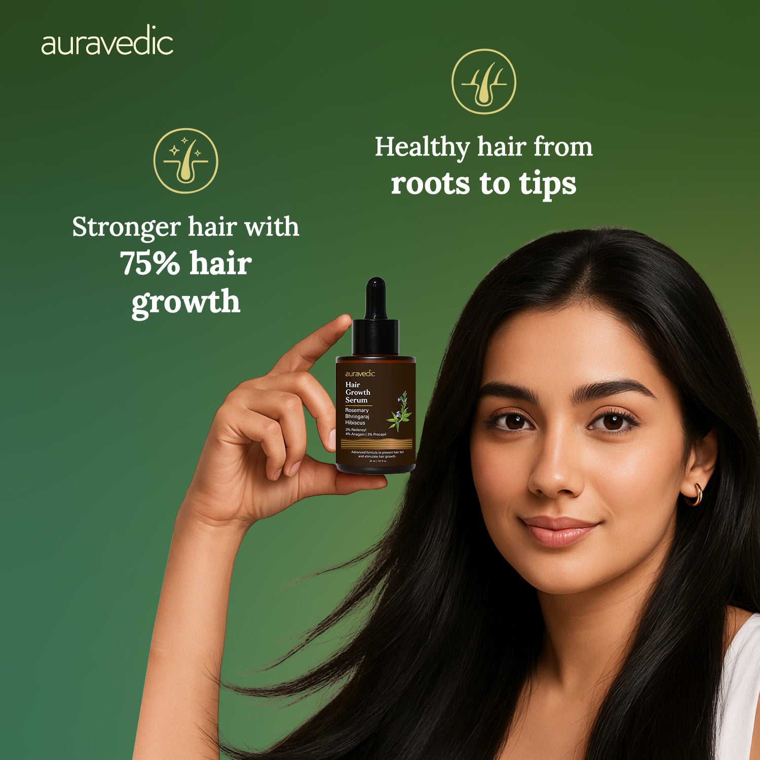 The Hair Growth Serum Women Trust – Strong Roots, Fuller Hair