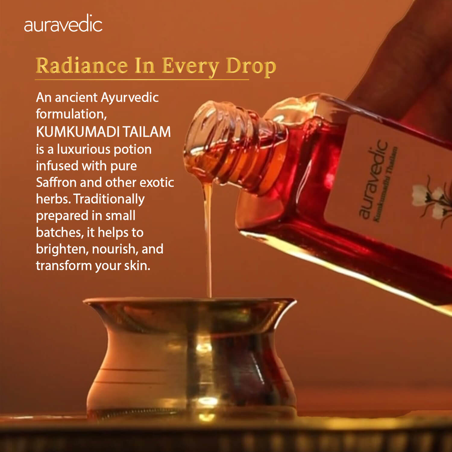 Authentic Kumkumadi Oil- Glow Naturally – Pack of 2