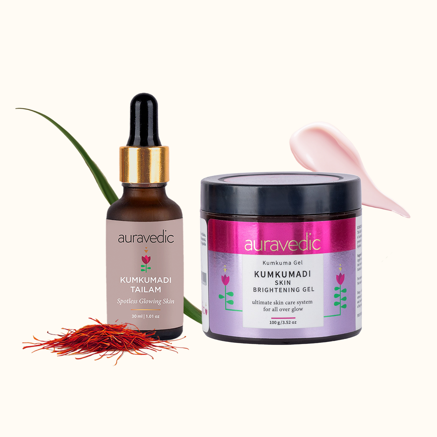 Kumkumadi Tailam Glow Set