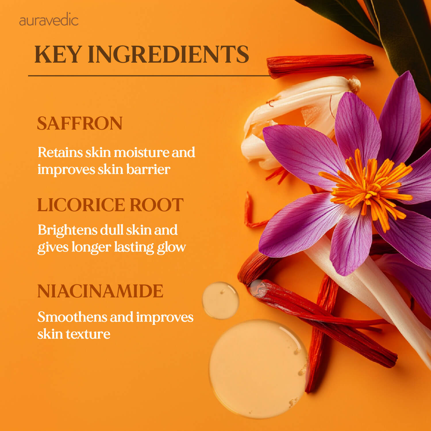 Kumkumadi Brightening Serum with SPF 50