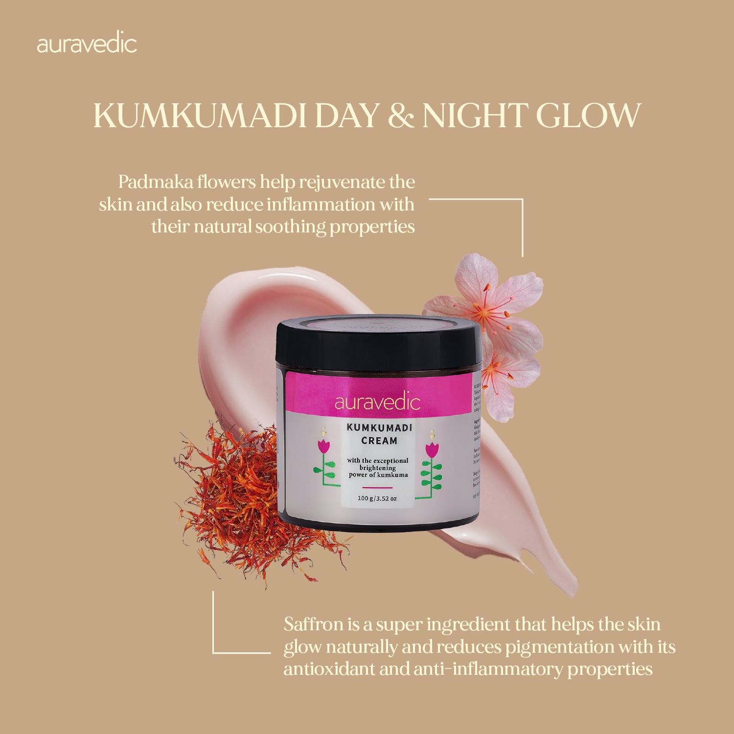Glow Boost Cream | Kumkumadi 100g