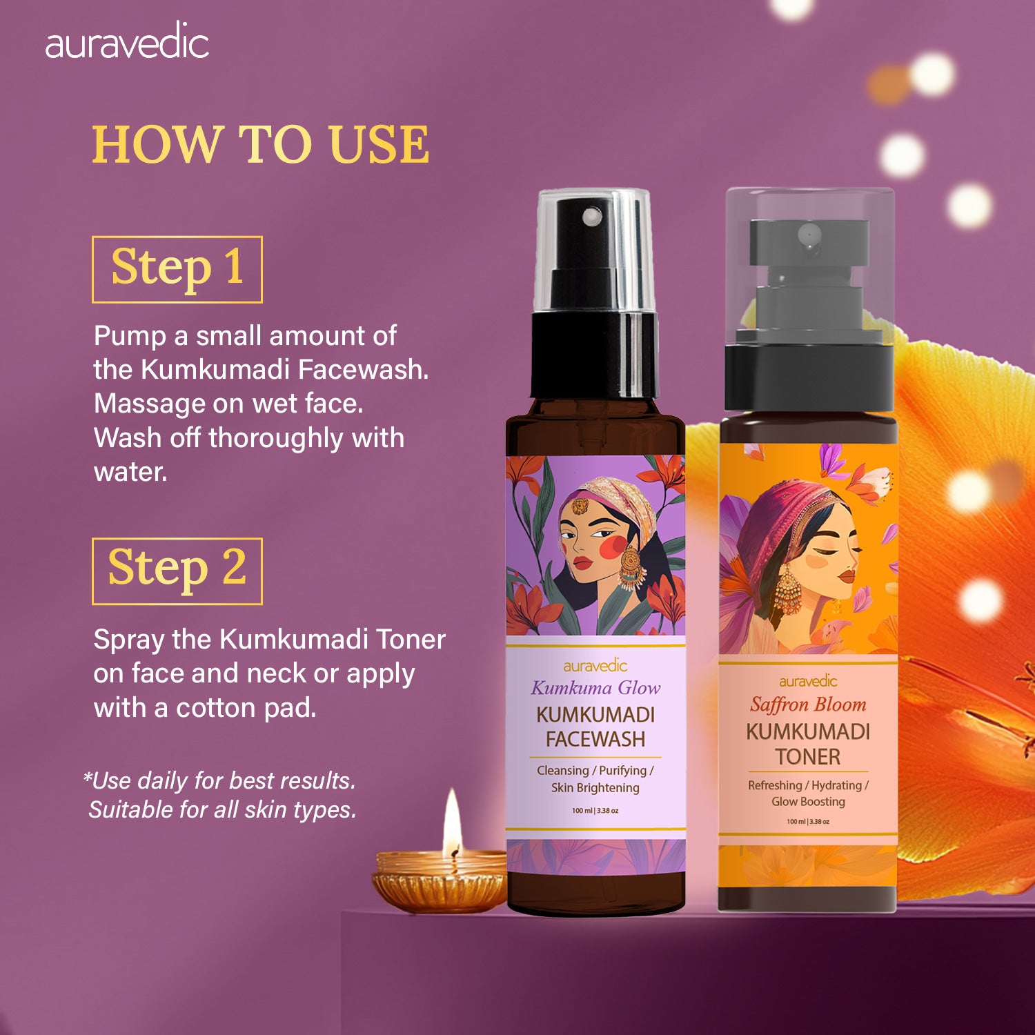 Kumkumadi Daily Festive Essentials