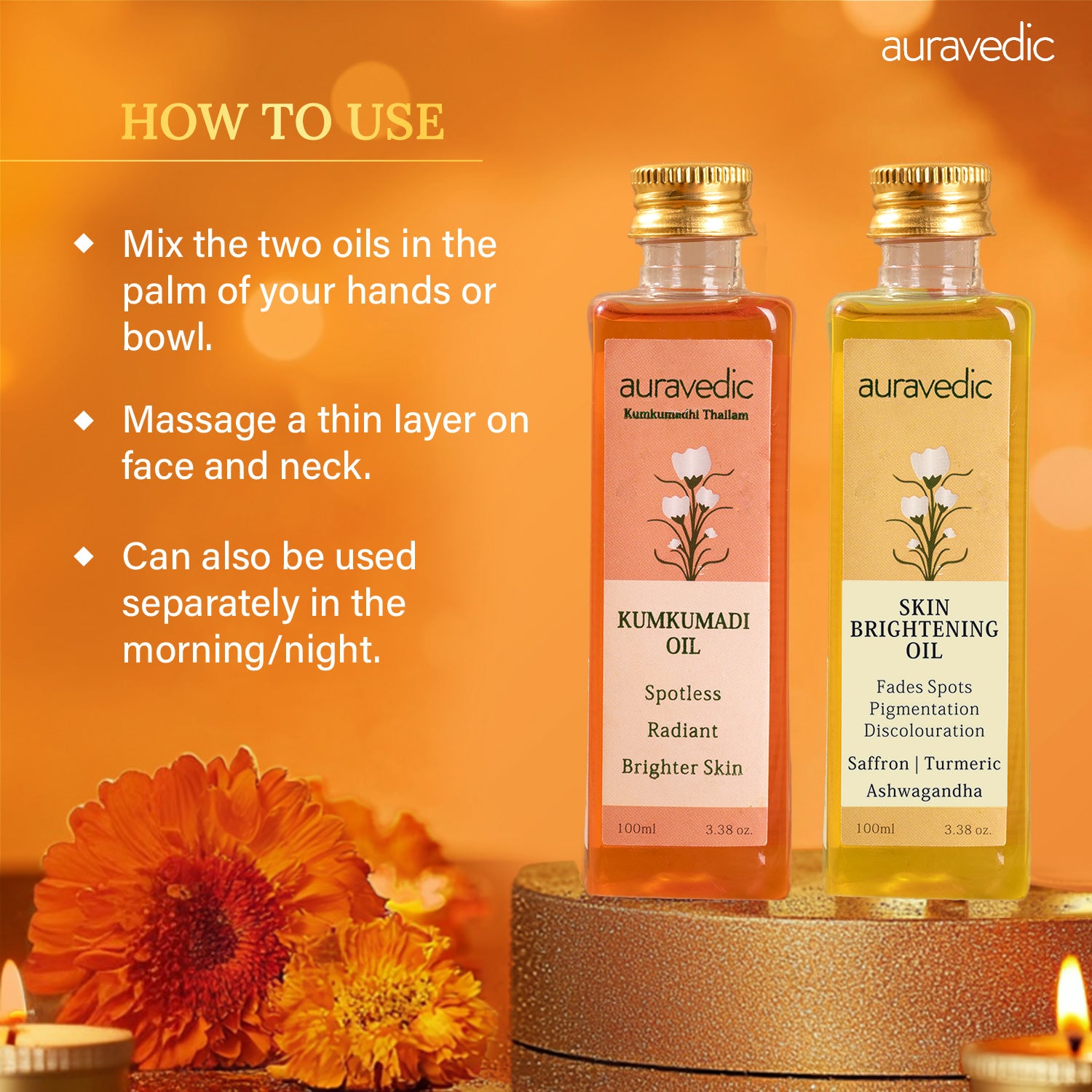 Brightening Glow Oils