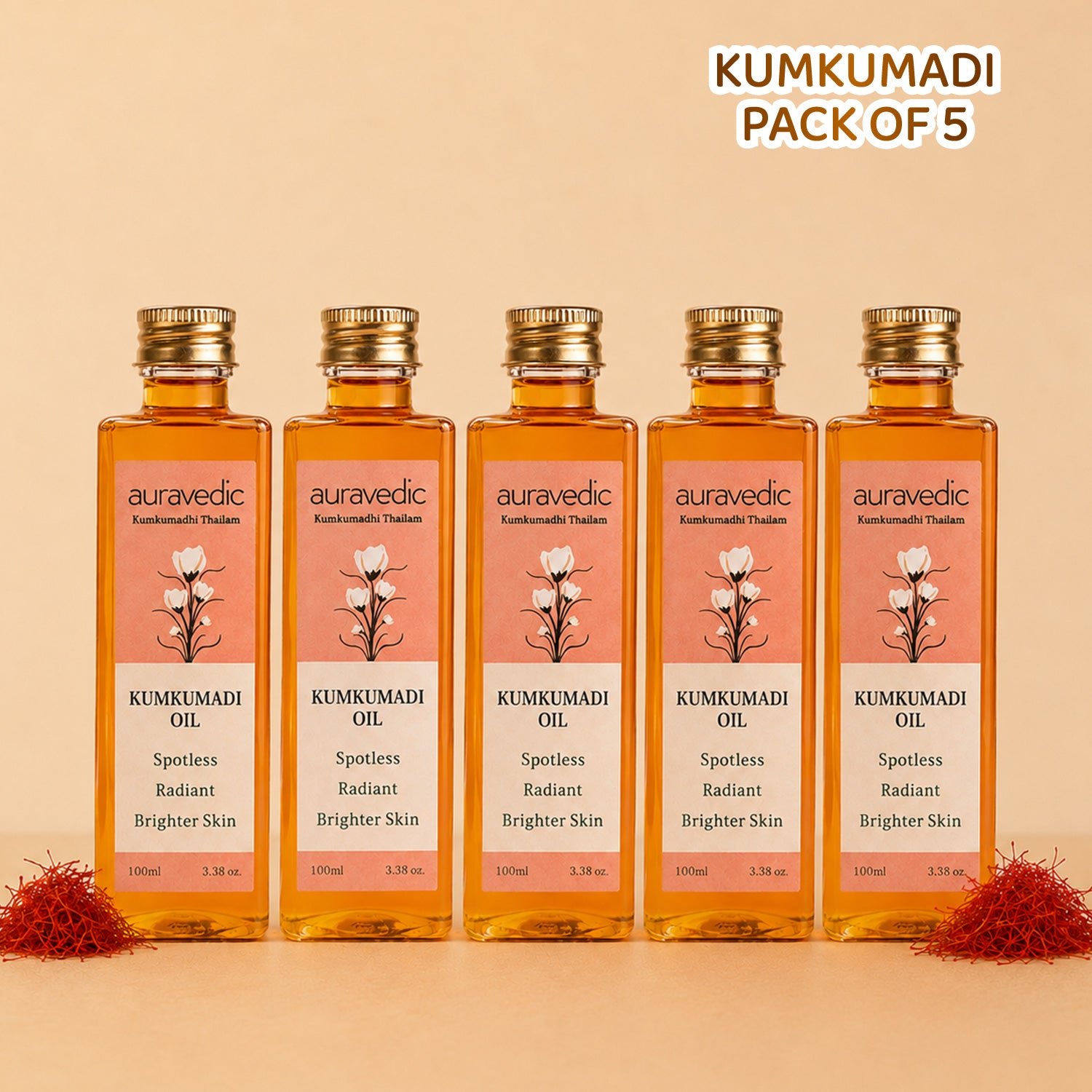 Kumkumadi Oil Pack of 5