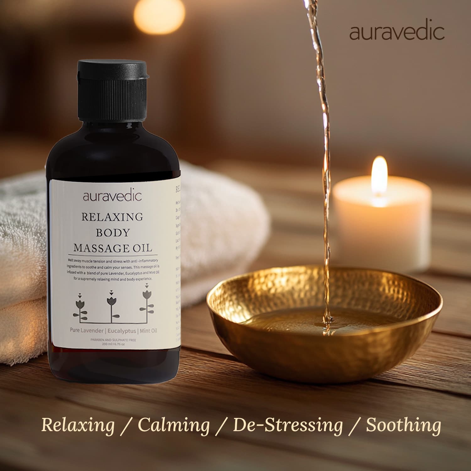 Relaxing Body Massage Oil