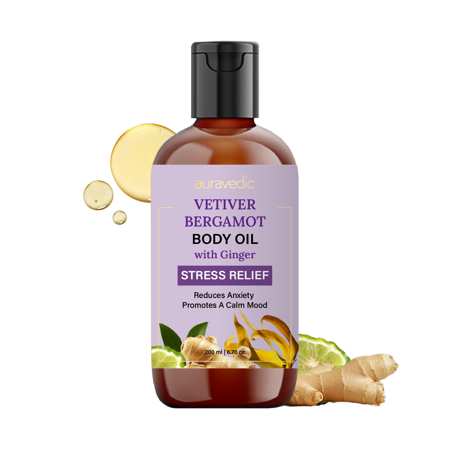 Vetiver Bergamot Body Oil