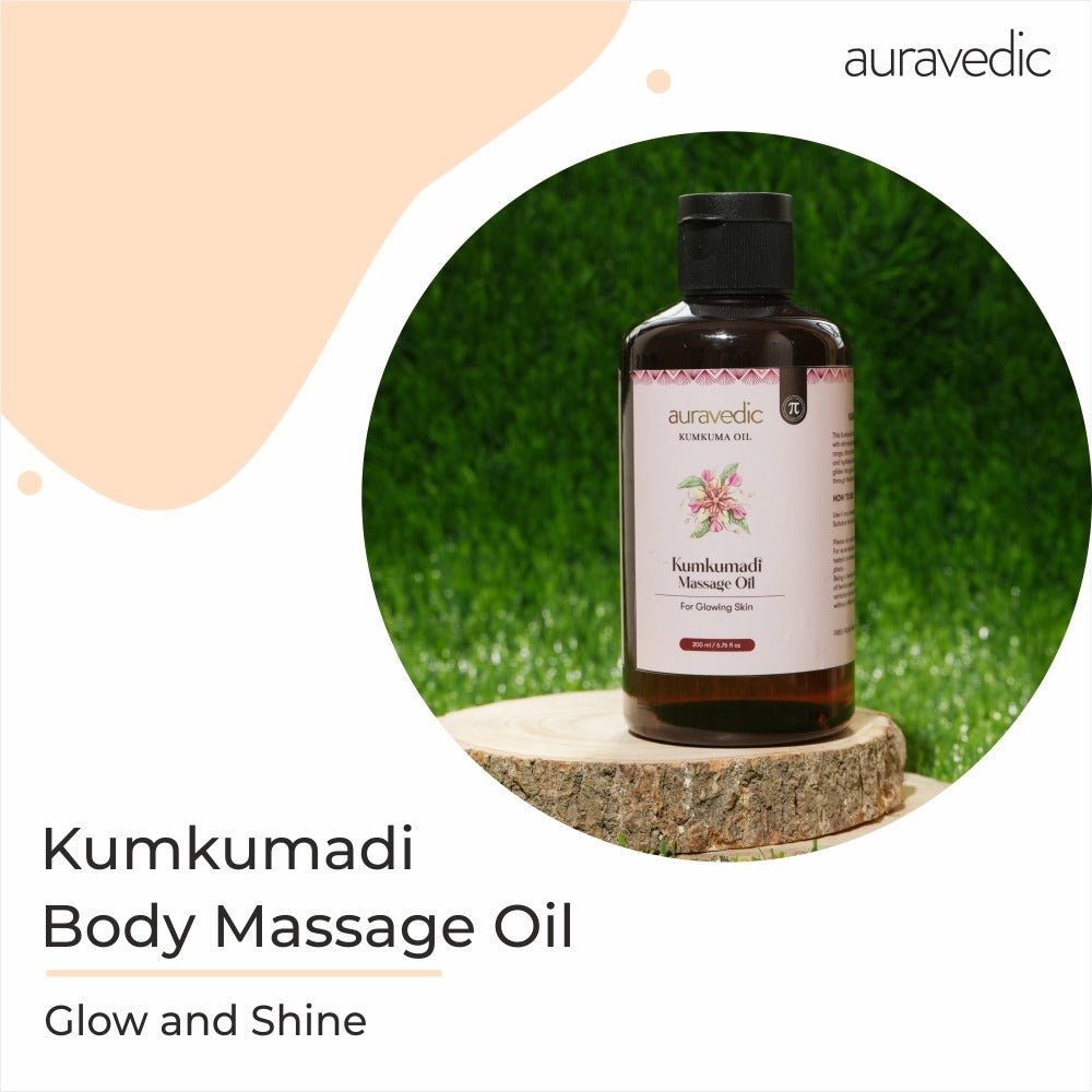 Kumkumadi Body Massage Oil - AURAVEDIC