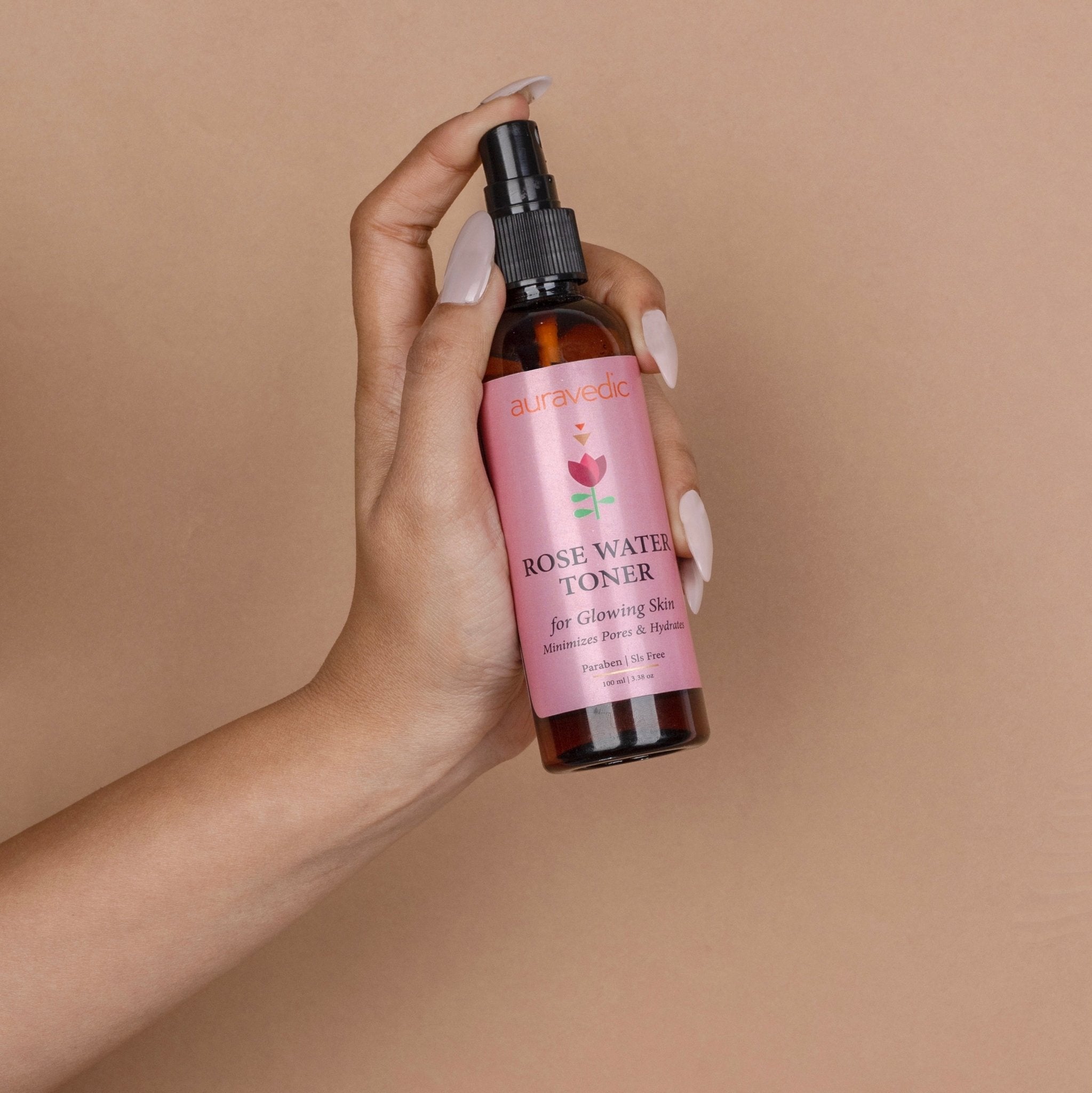 Rose Water Toner - AURAVEDIC