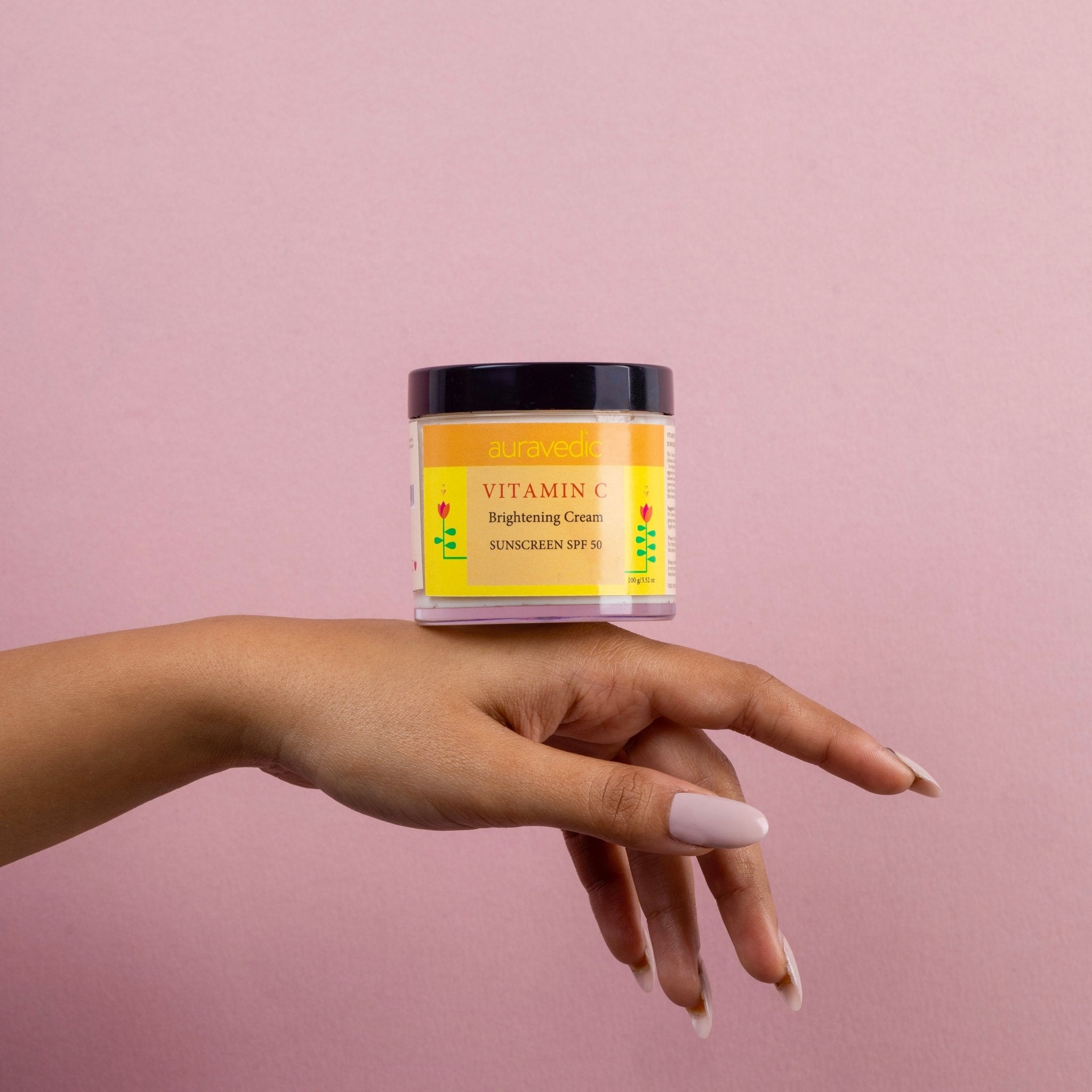 Vitamin C Brightening Cream with SPF - AURAVEDIC