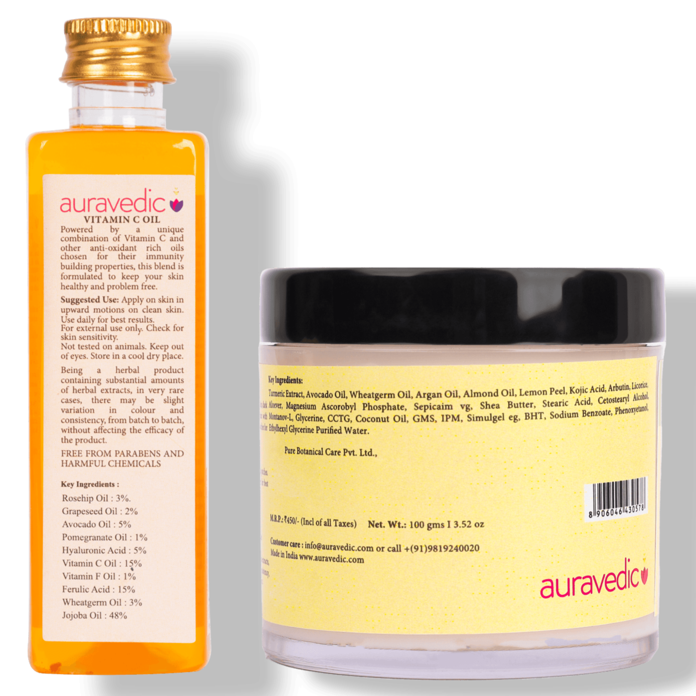 Vitamin C Spot Correction - AURAVEDIC