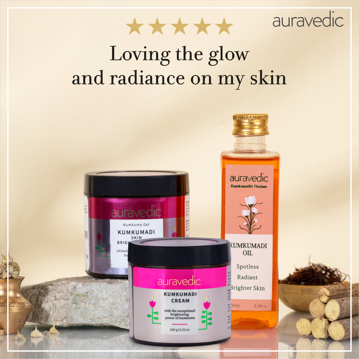 Get A Glowing Skin With All Authentic Kumkumadi Collection