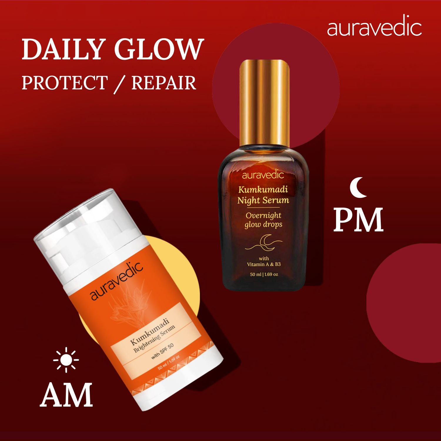 Sun Protection and Night Repair Set