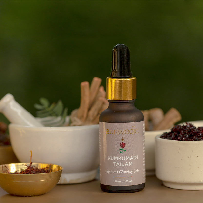 Buy Kumkumadi Tailam Oil Made Up With Organic Herbs