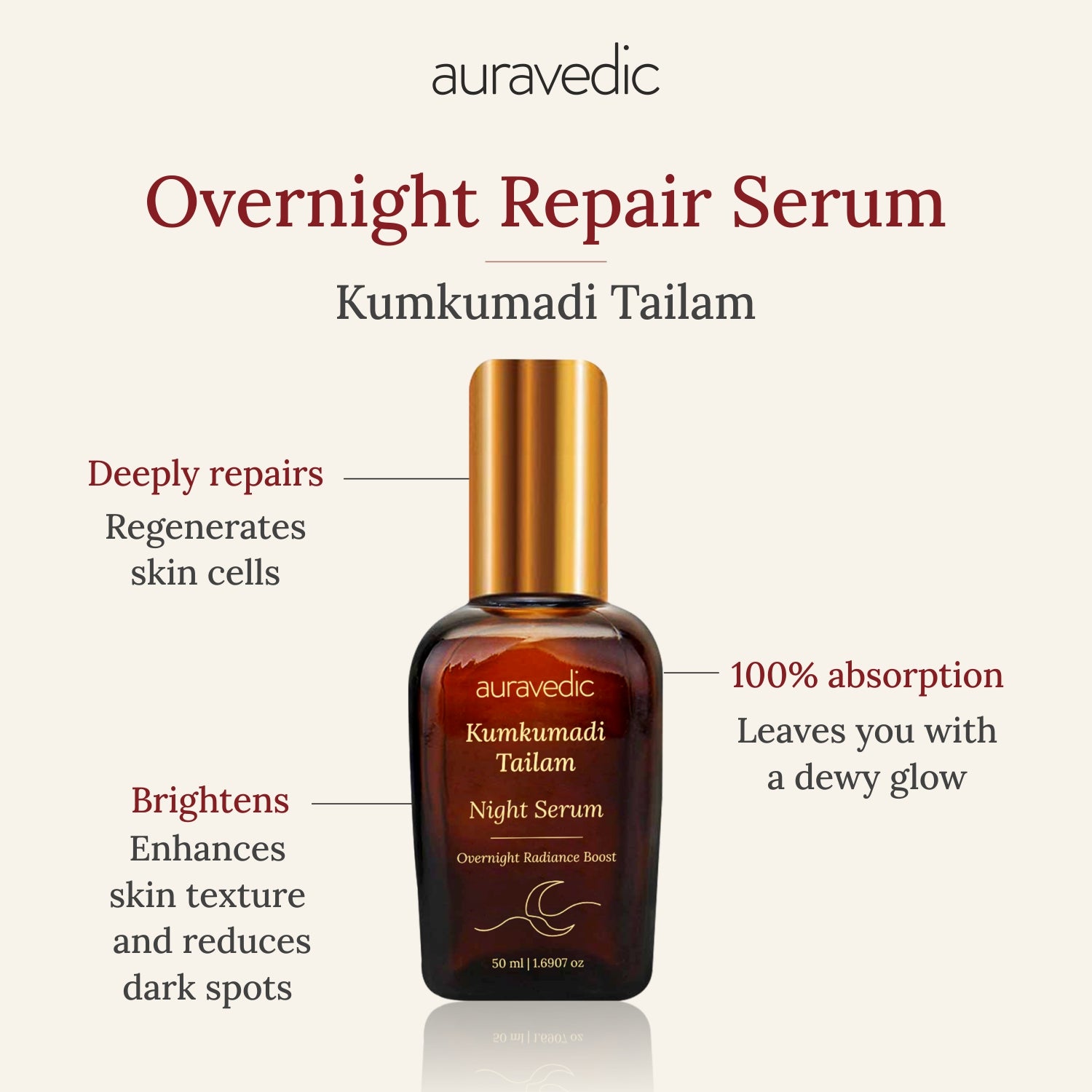 Kumkumadi Night Serum