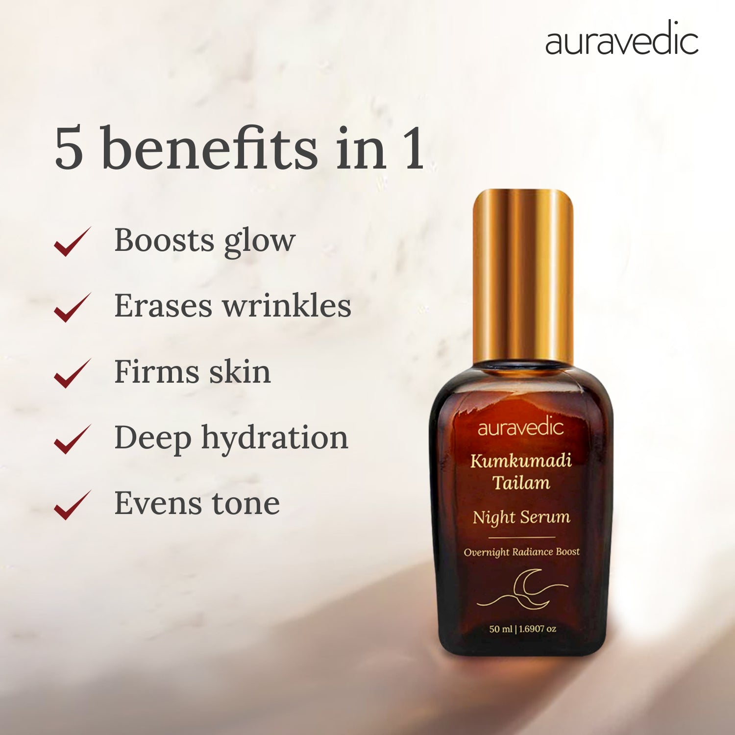 Kumkumadi Night Serum