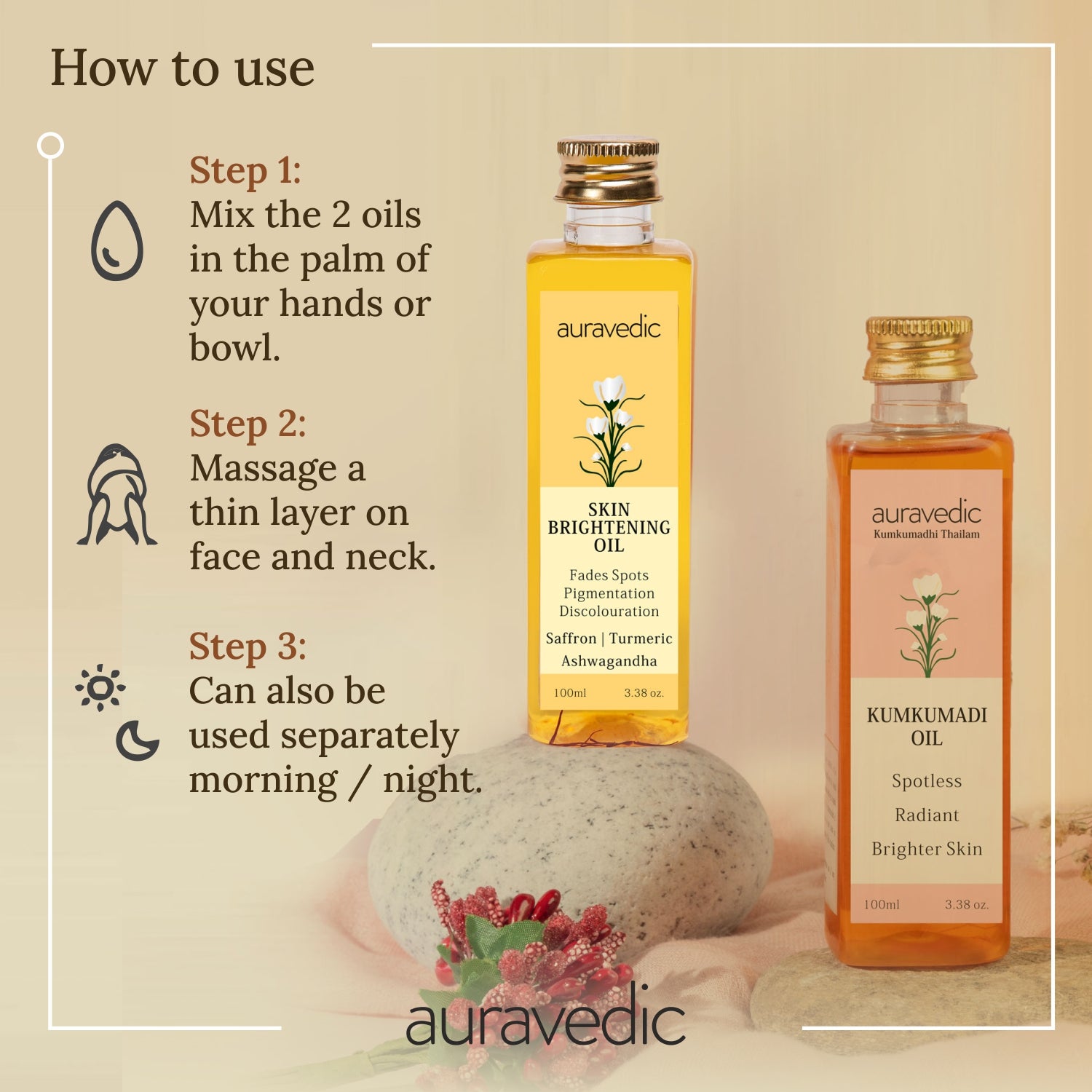 Brightening Glow Oils