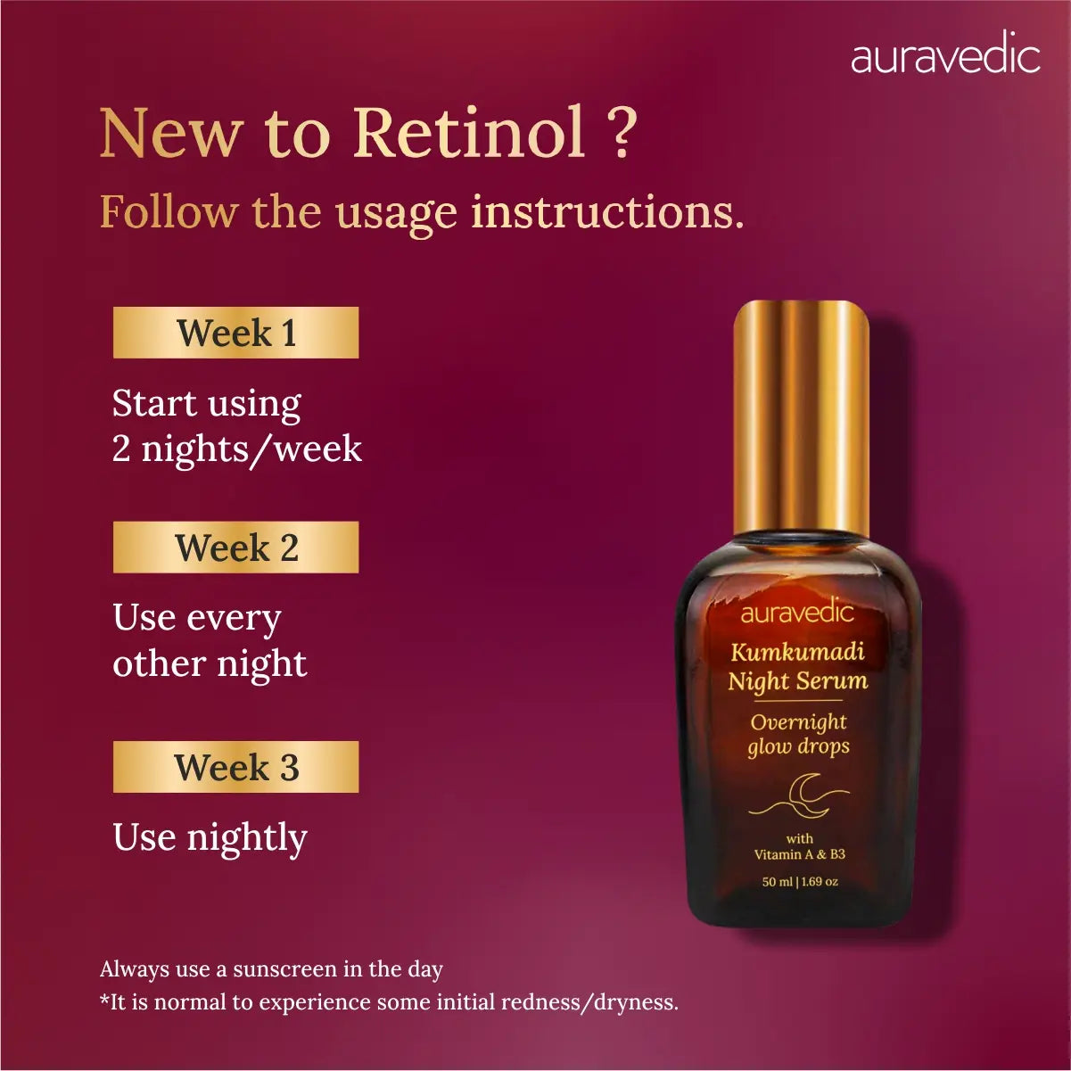 Kumkumadi Night Serum
