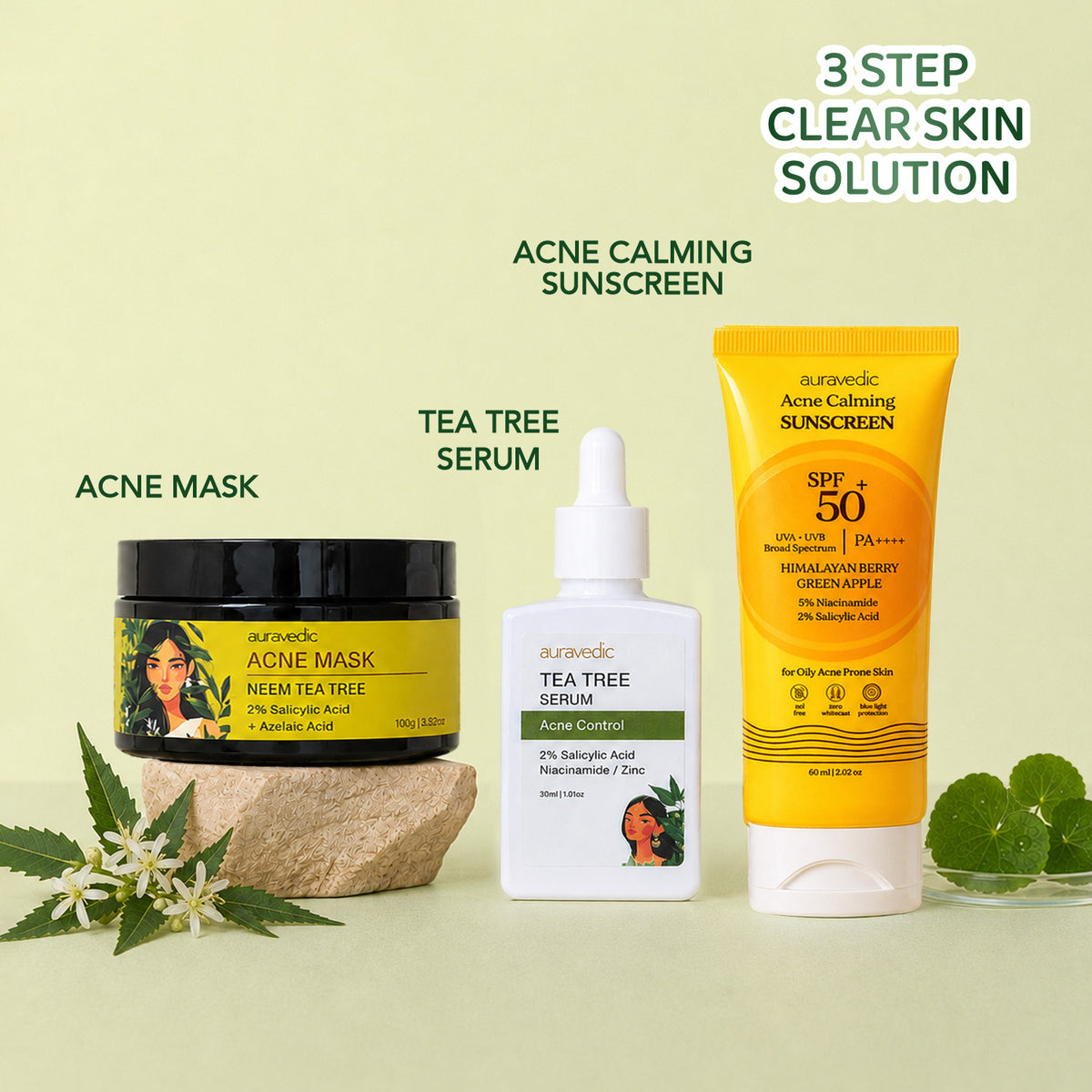3 Step Clear Skin Solution