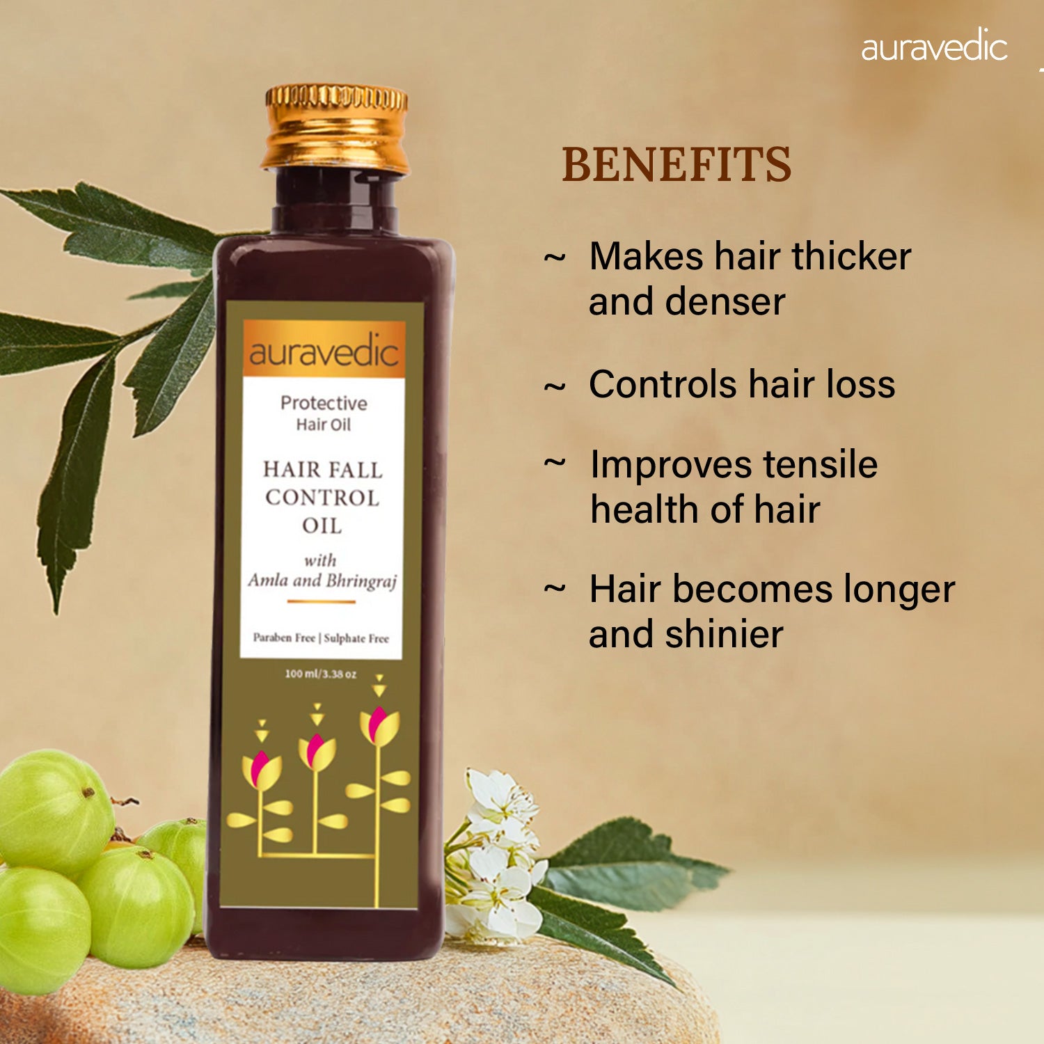 Anti-Hair Fall Oil for Men – Stops Hair Fall, Boosts Growth