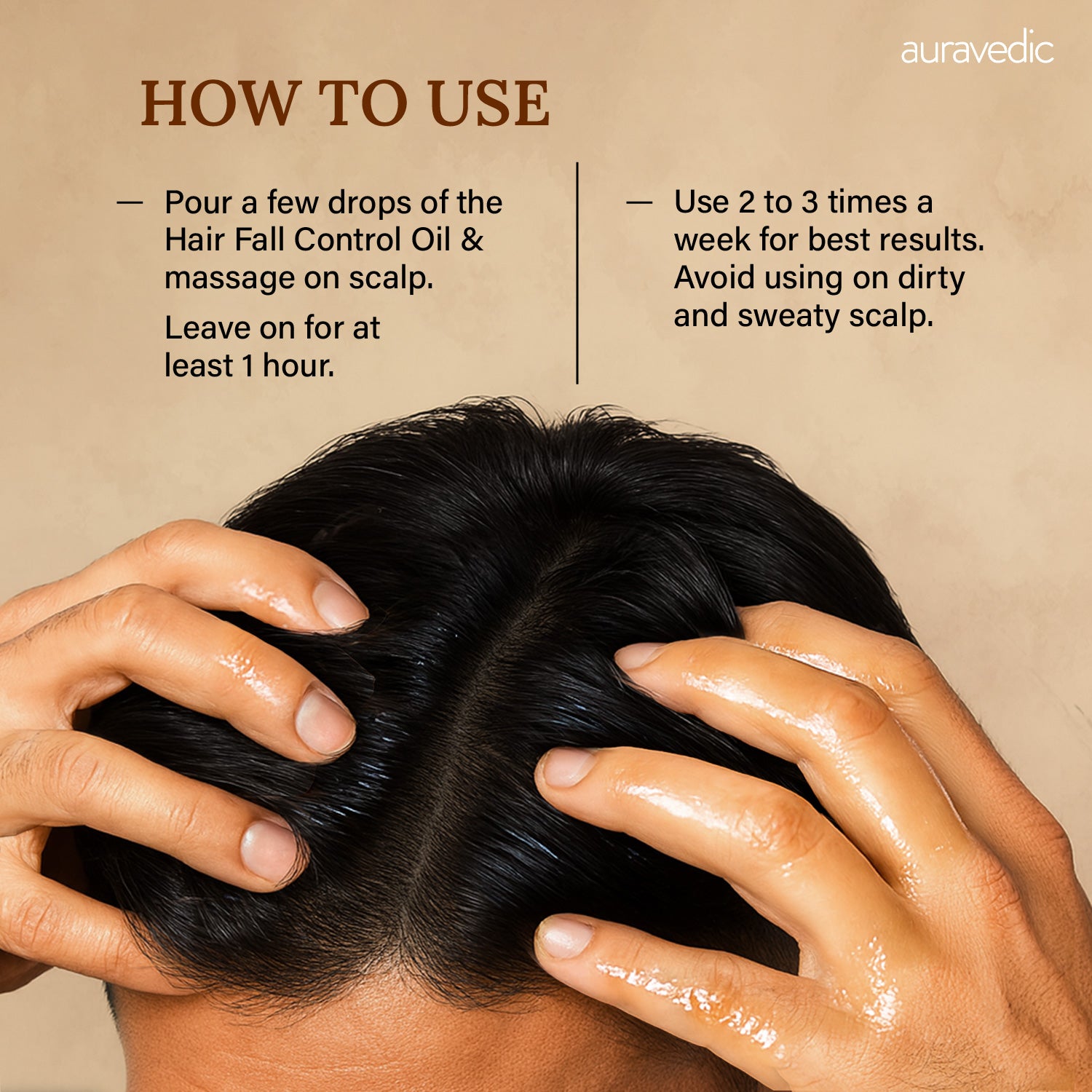 Anti-Hair Fall Oil for Men – Stops Hair Fall, Boosts Growth