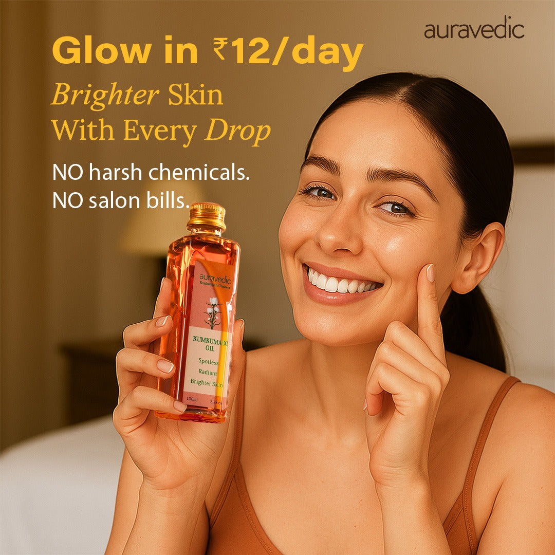 Rs.12/day - Saffron Glow Kumkumadi Oil