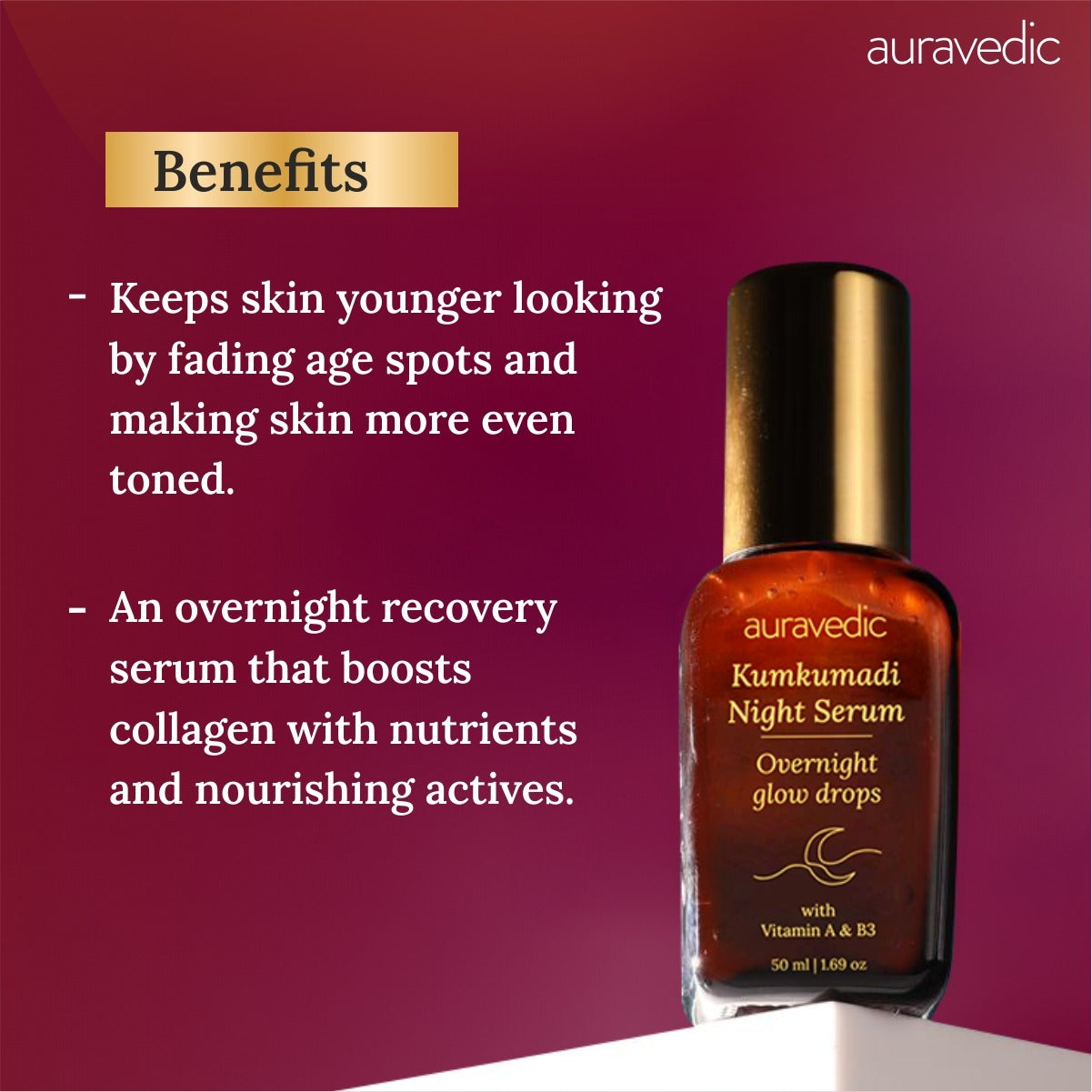 Kumkumadi Night Serum