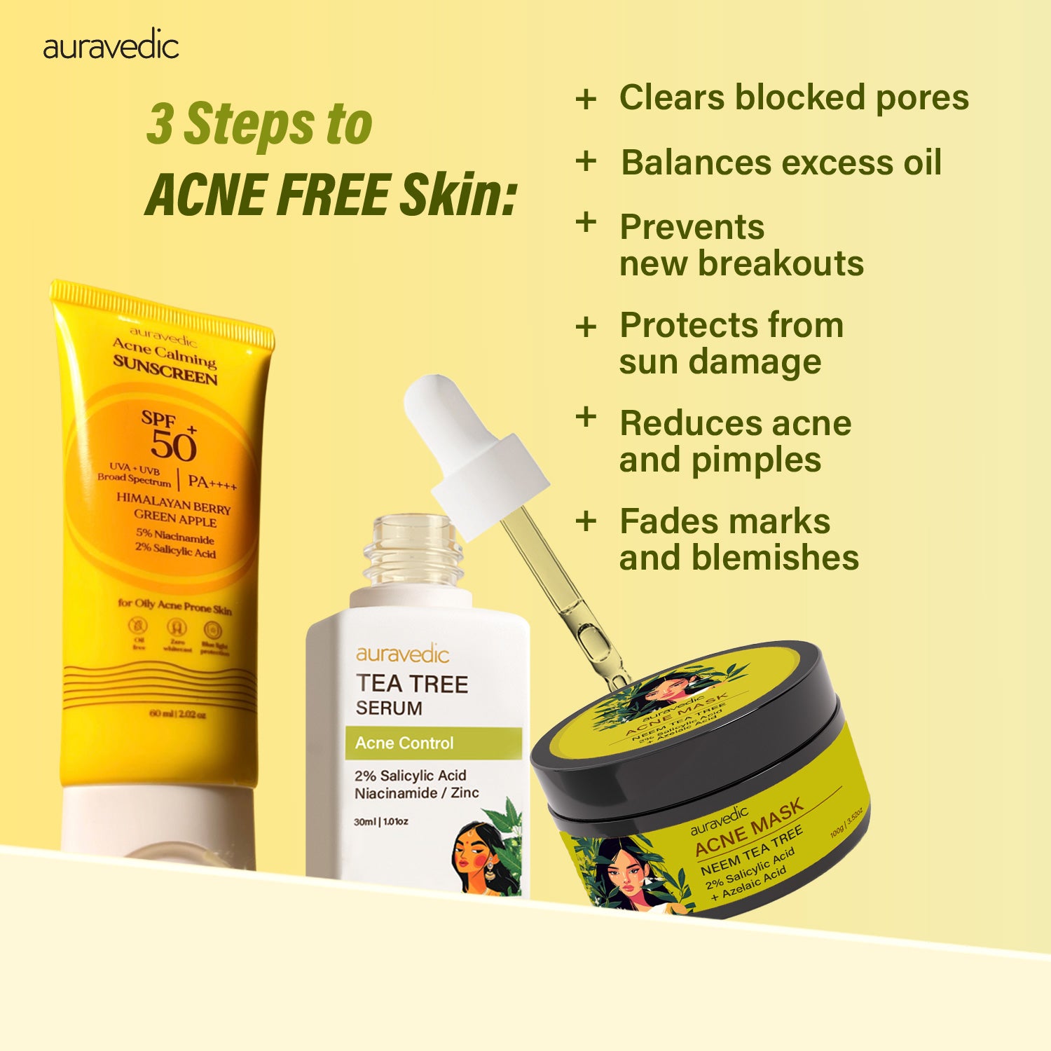 3 Step Clear Skin Solution