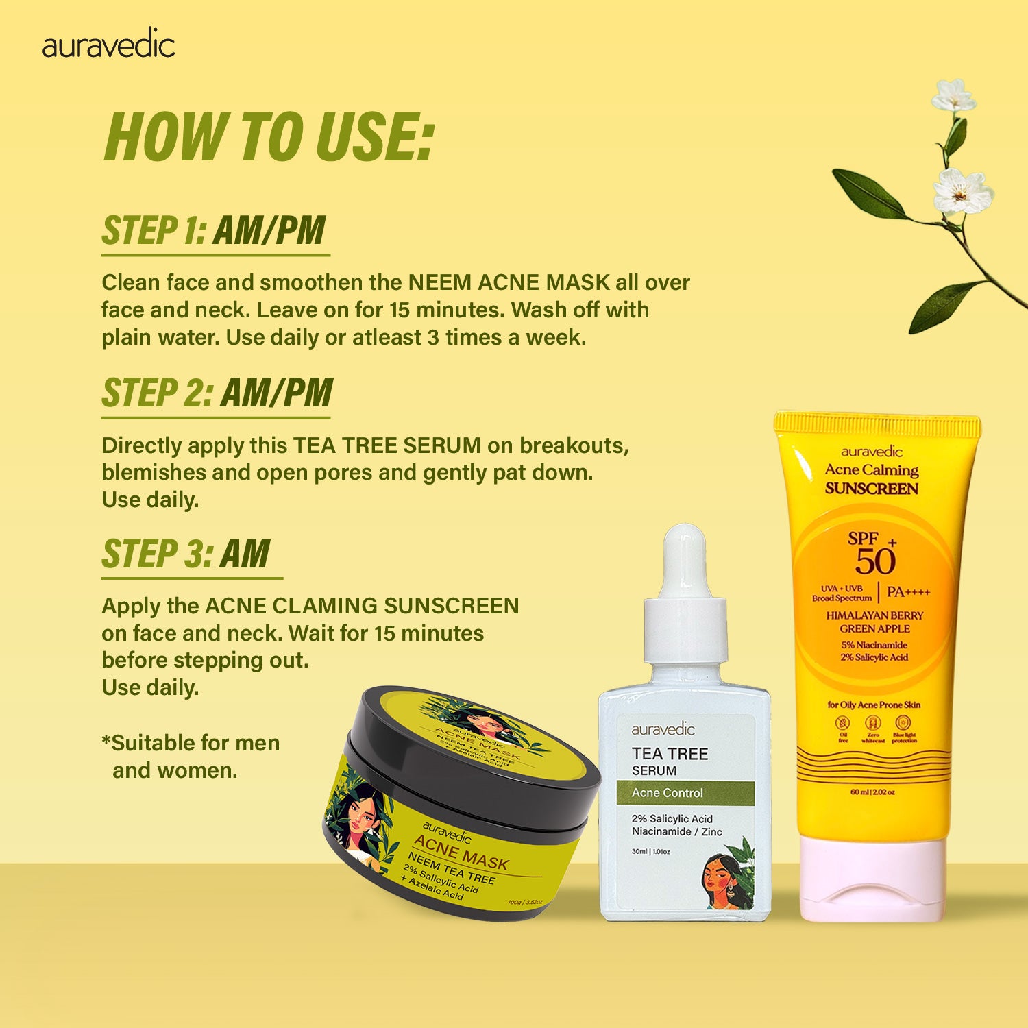 3 Step Clear Skin Solution