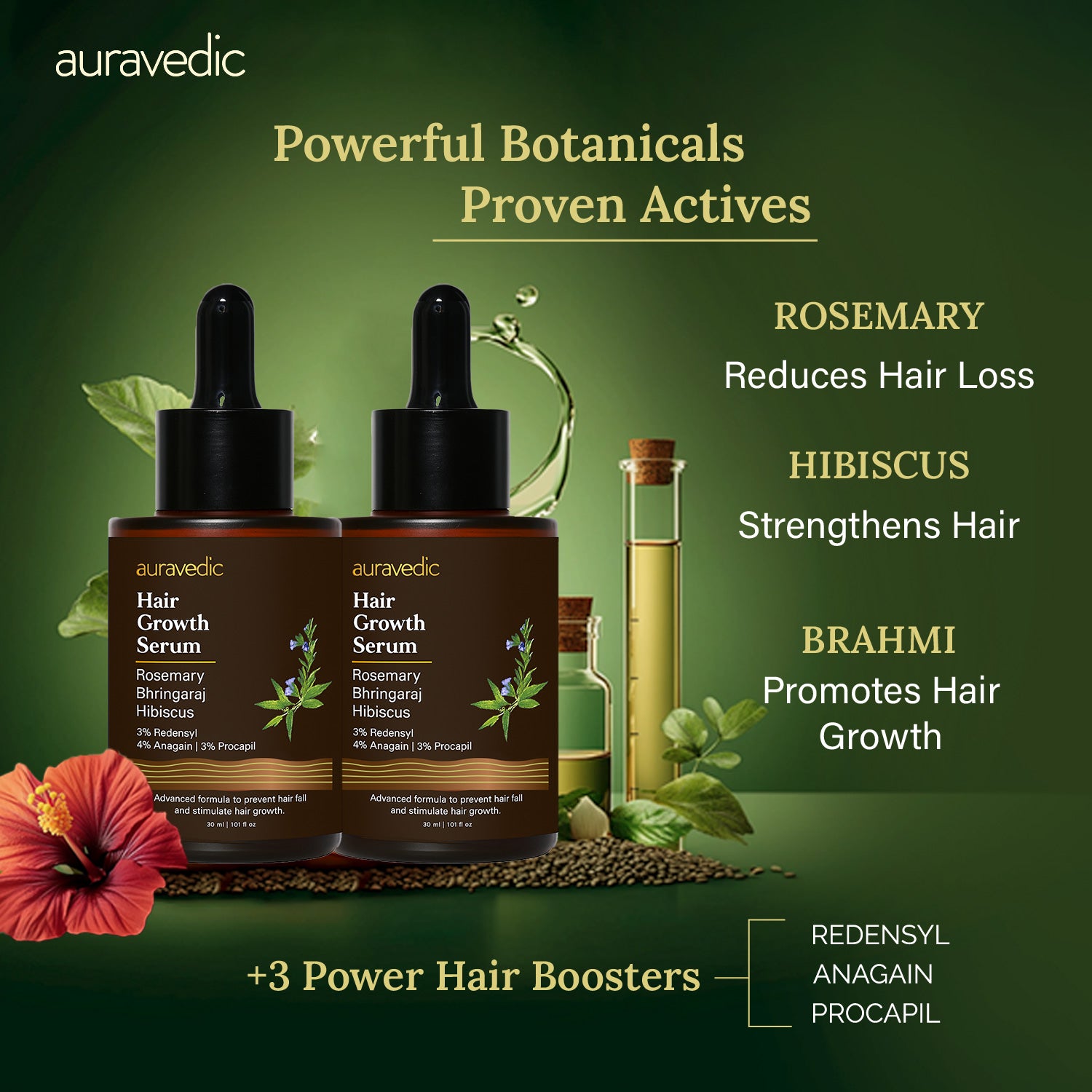 Hair Growth Serum - Pack of 2