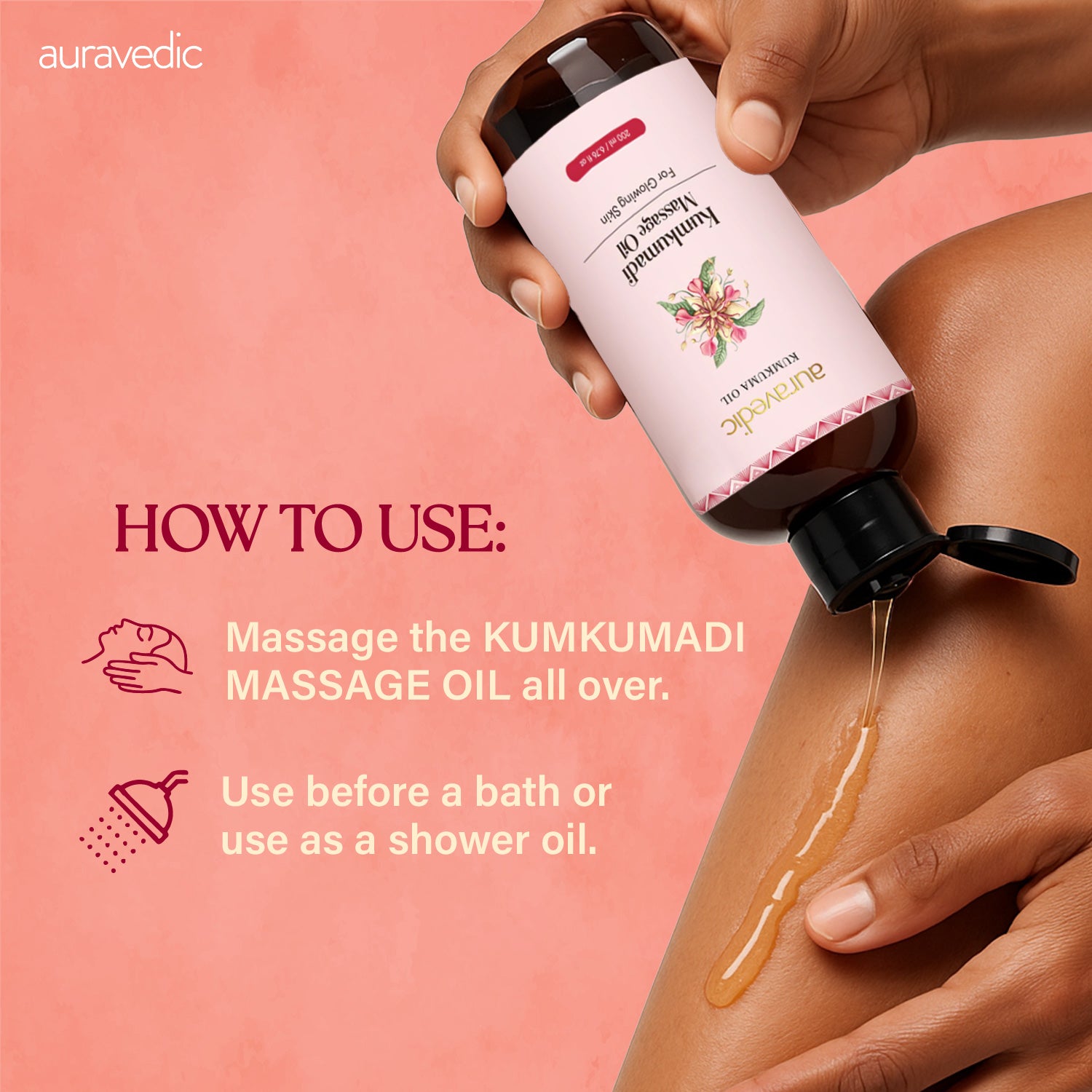 Kumkumadi Body Massage Oil