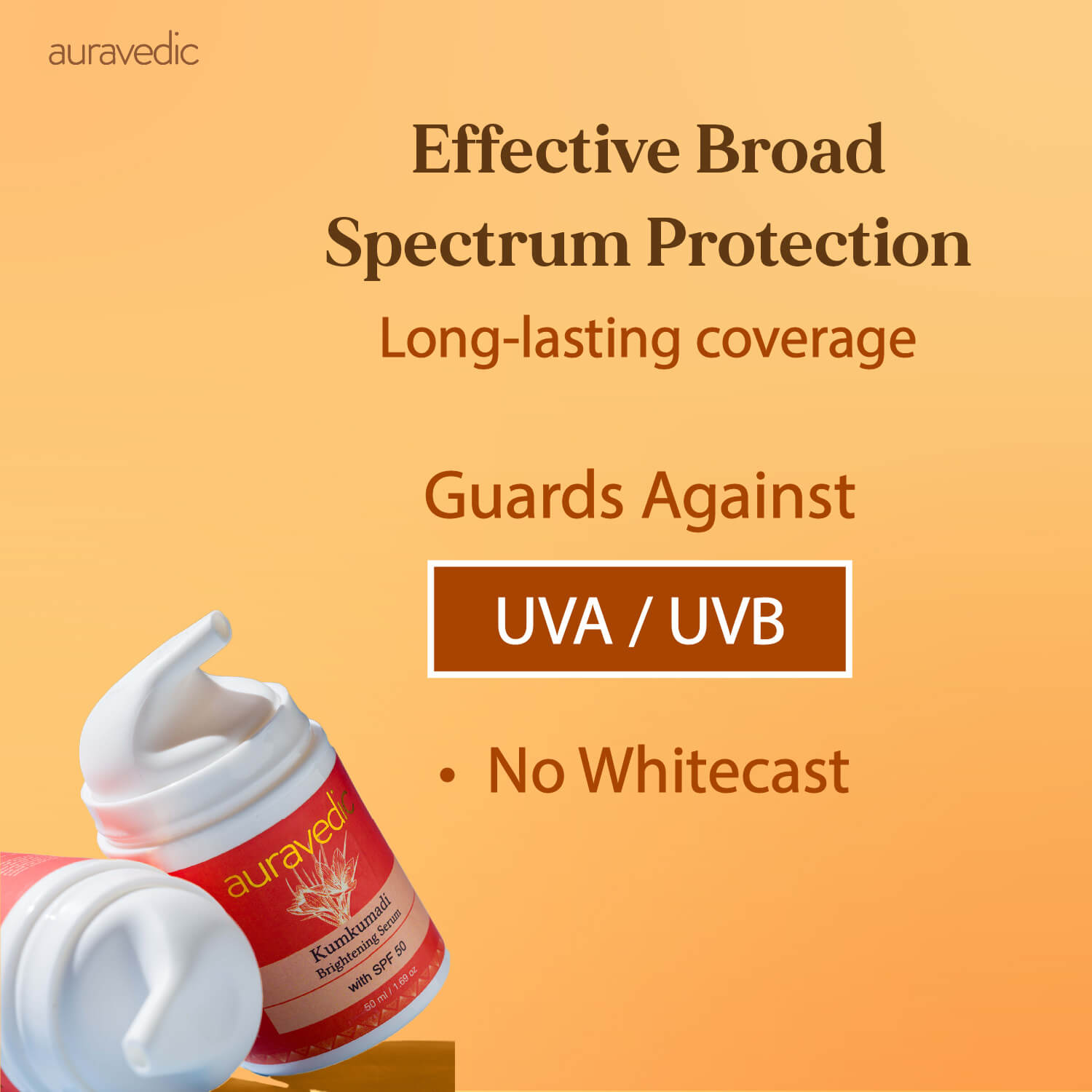 Kumkumadi Brightening Serum with SPF 50