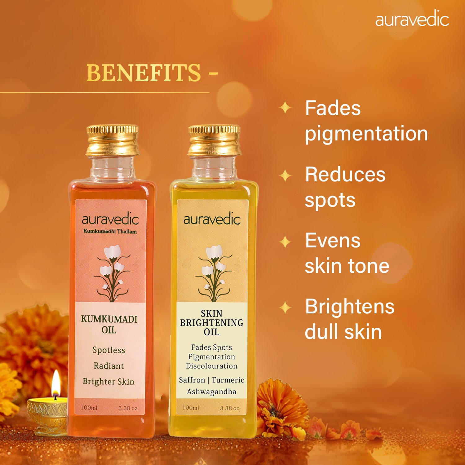 Brightening Glow Oils