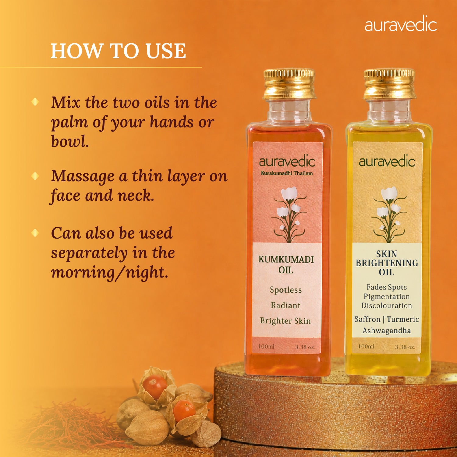 Brightening Glow Oils
