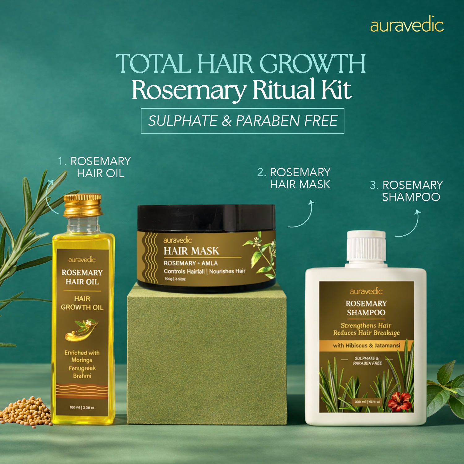 ROSEMARY HAIR GROWTH KIT