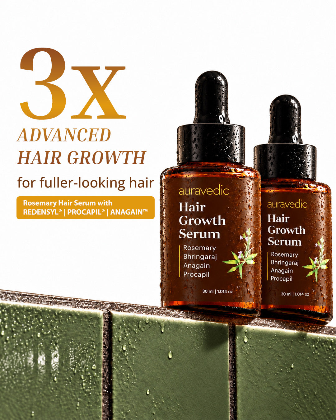 Rosemary Hair Growth Serum - Pack of 2