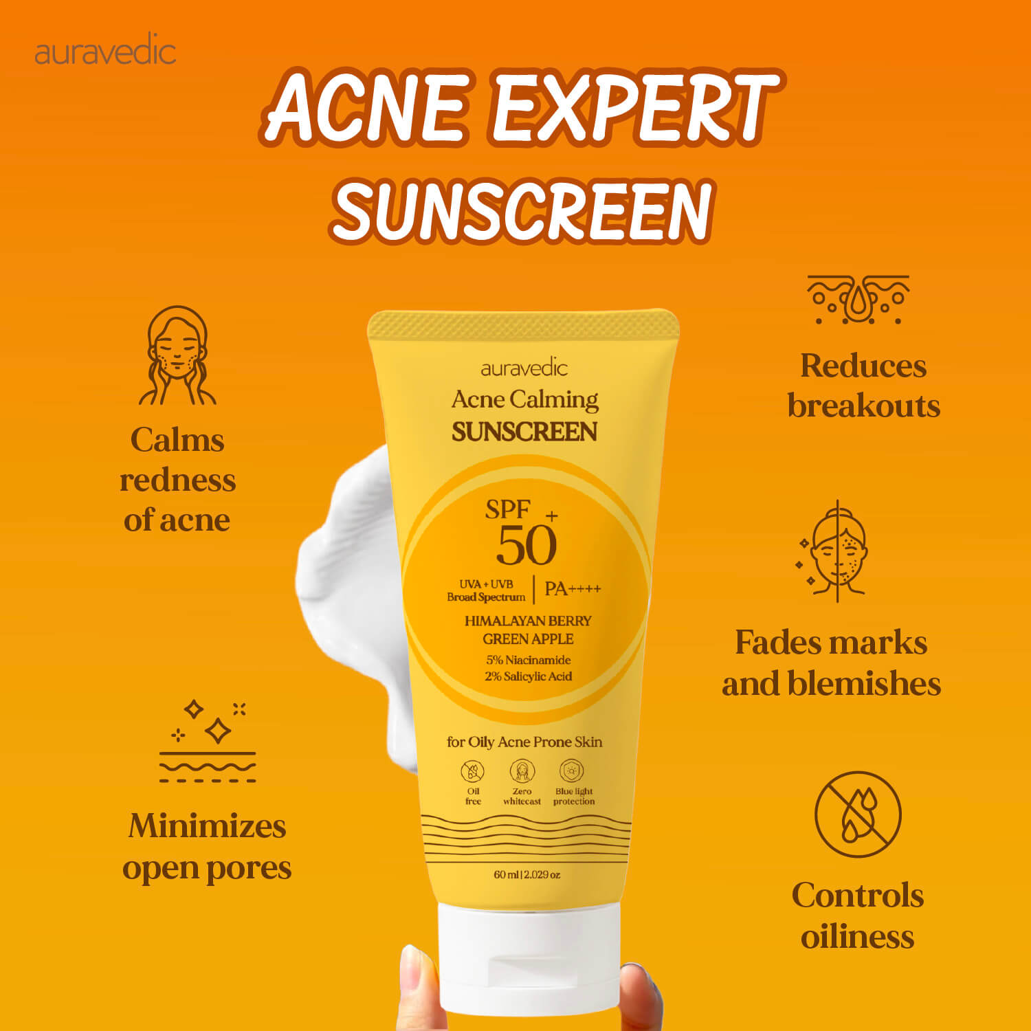 Acne Calming Sunscreen