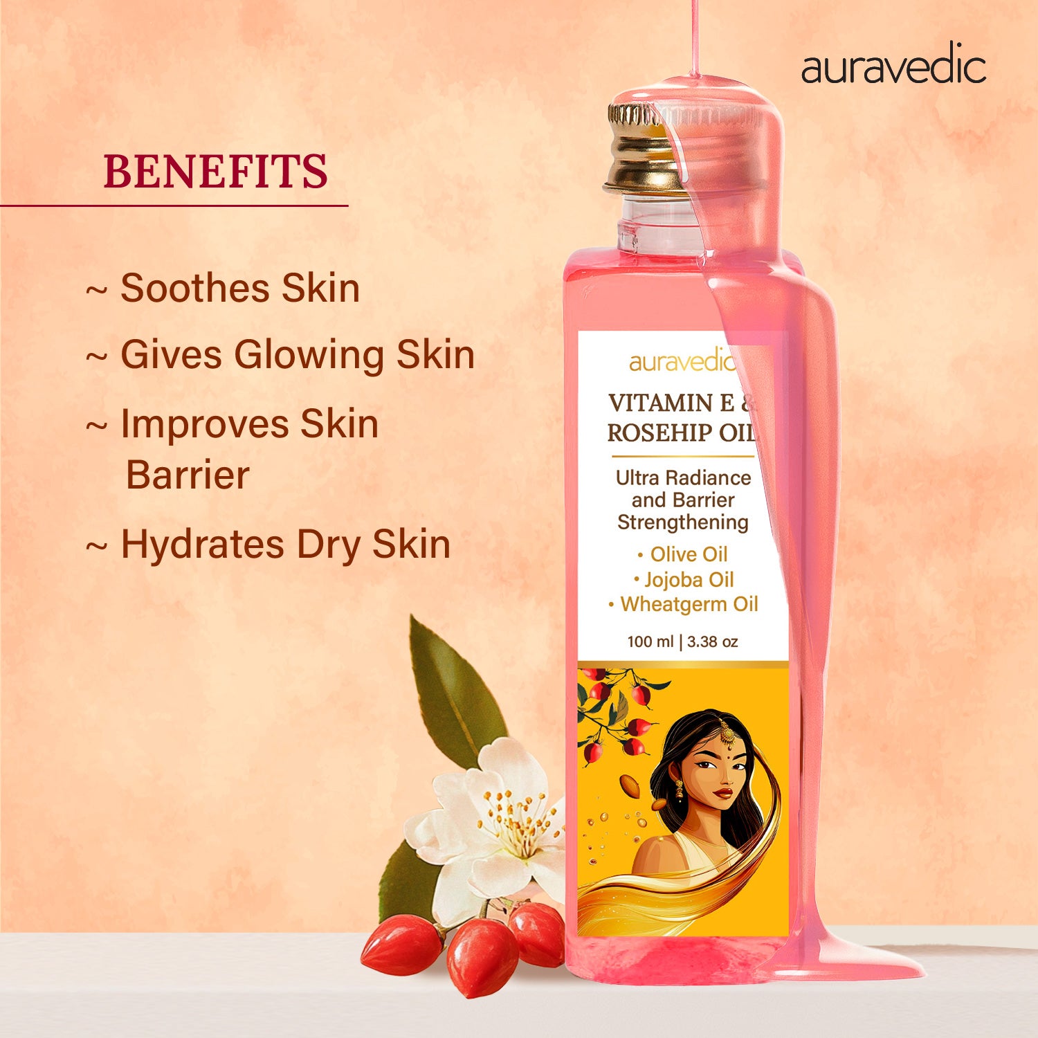 Ultra oil with vitamin E