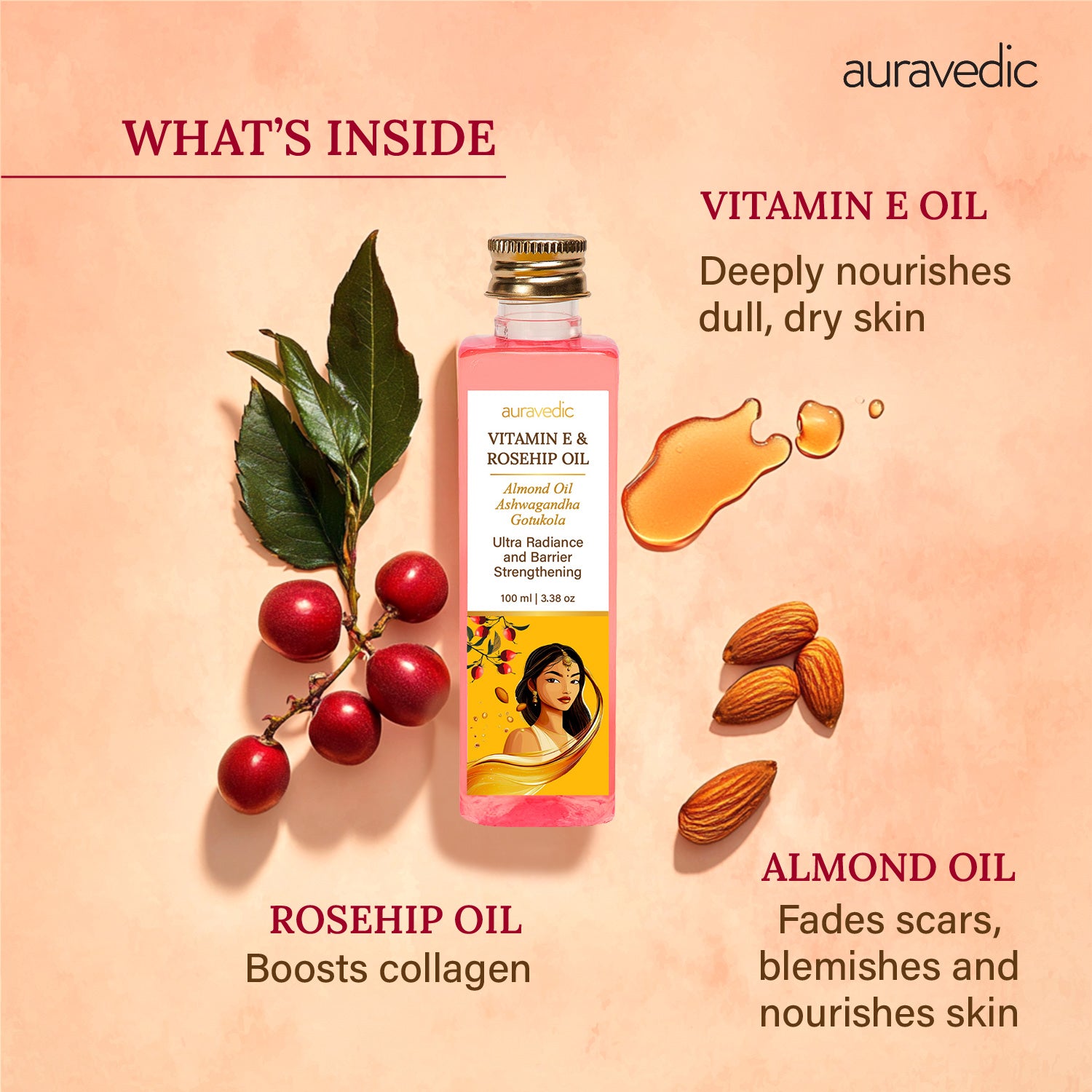 Ultra oil with vitamin E