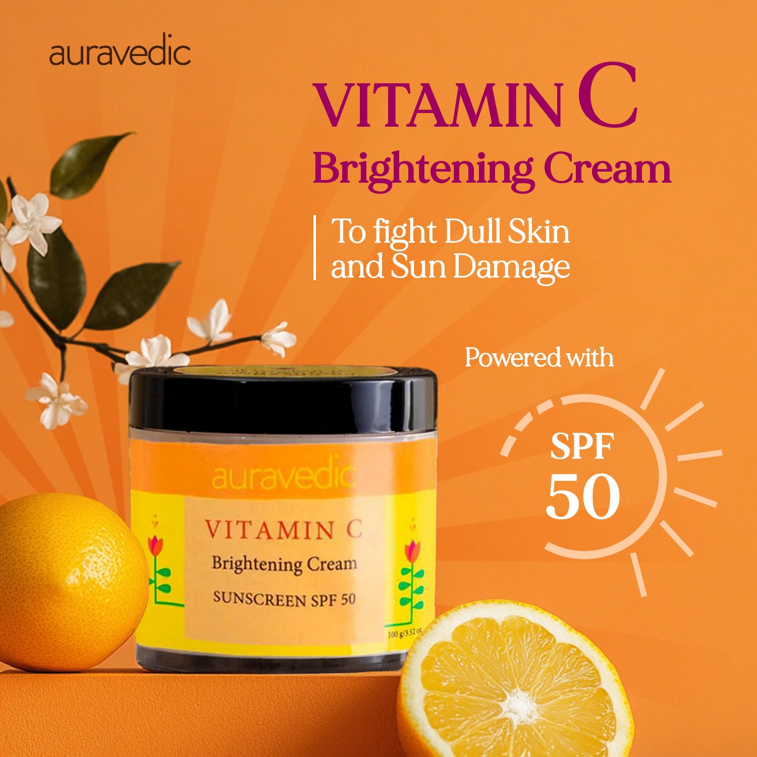 Vitamin C Brightening Cream with SPF