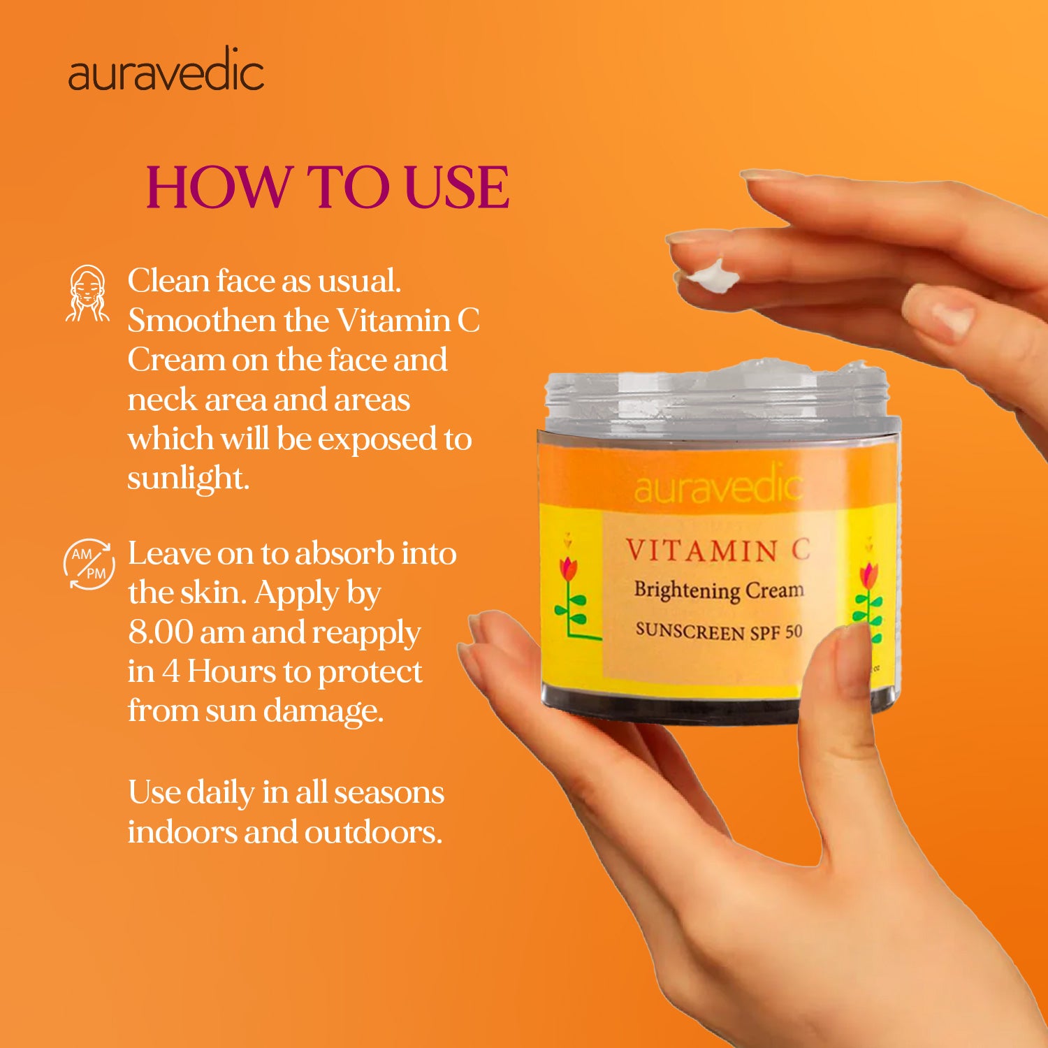 Vitamin C Brightening Cream with SPF