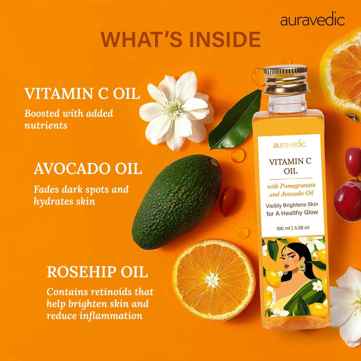 Vitamin C Oil For Glowing Skin