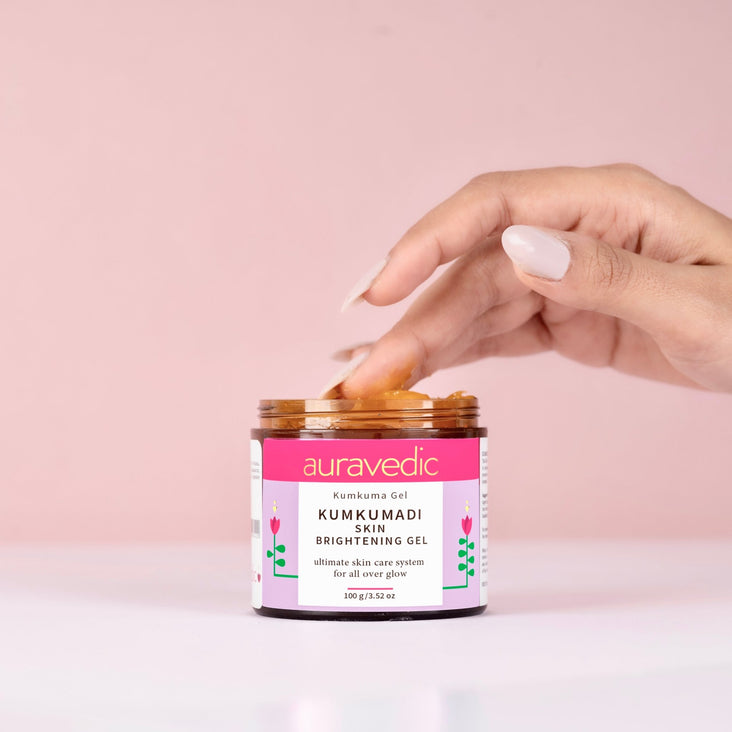 Kumkumadi Brightening Gel - AURAVEDIC